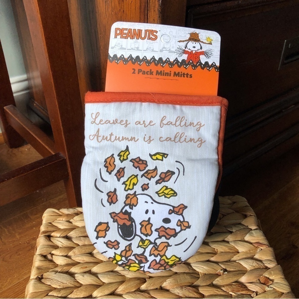 Peanuts: Autumn 2 pack mini mitts